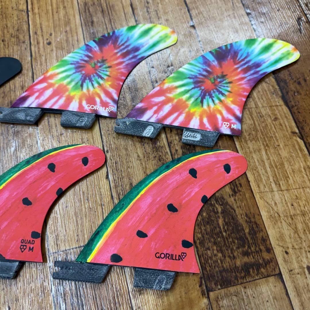 FCS2 Gorilla Fin Tri-Quadフィンセット5枚組