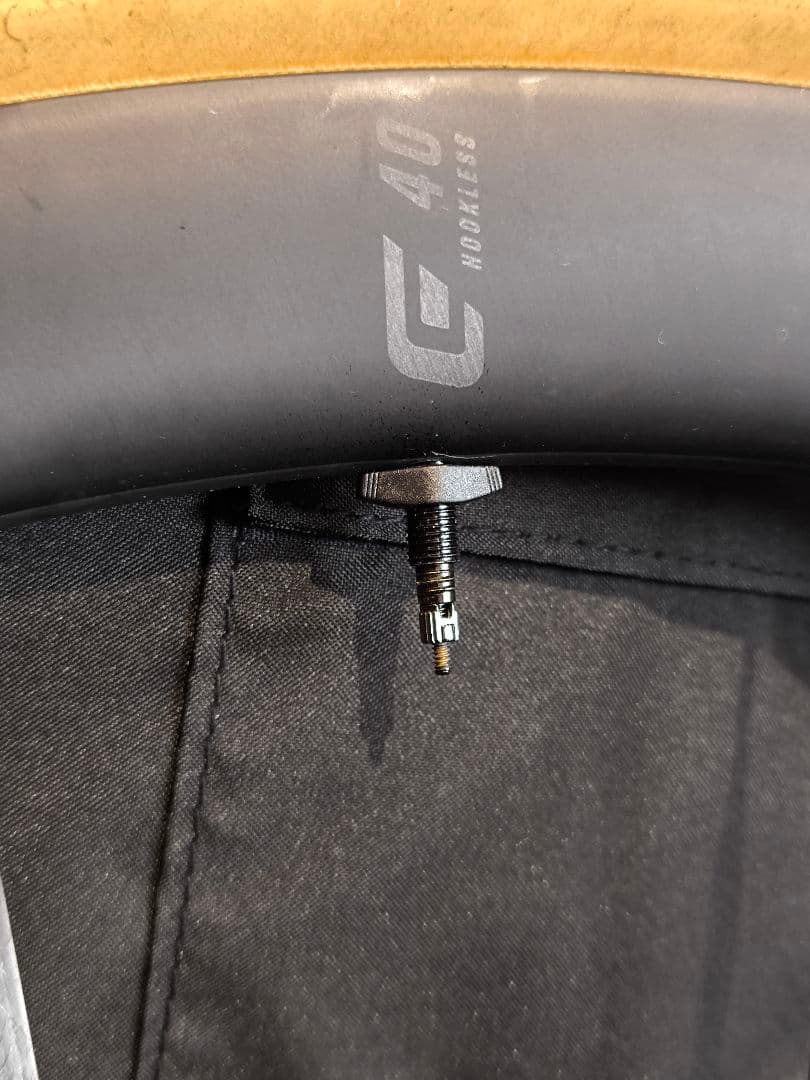 パーツ CADEX MAX40 + VELOFLEX RECORD TLR 25c