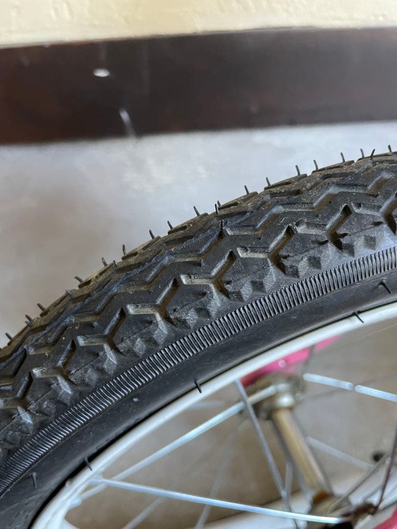 people 14インチ　補助輪付き自転車