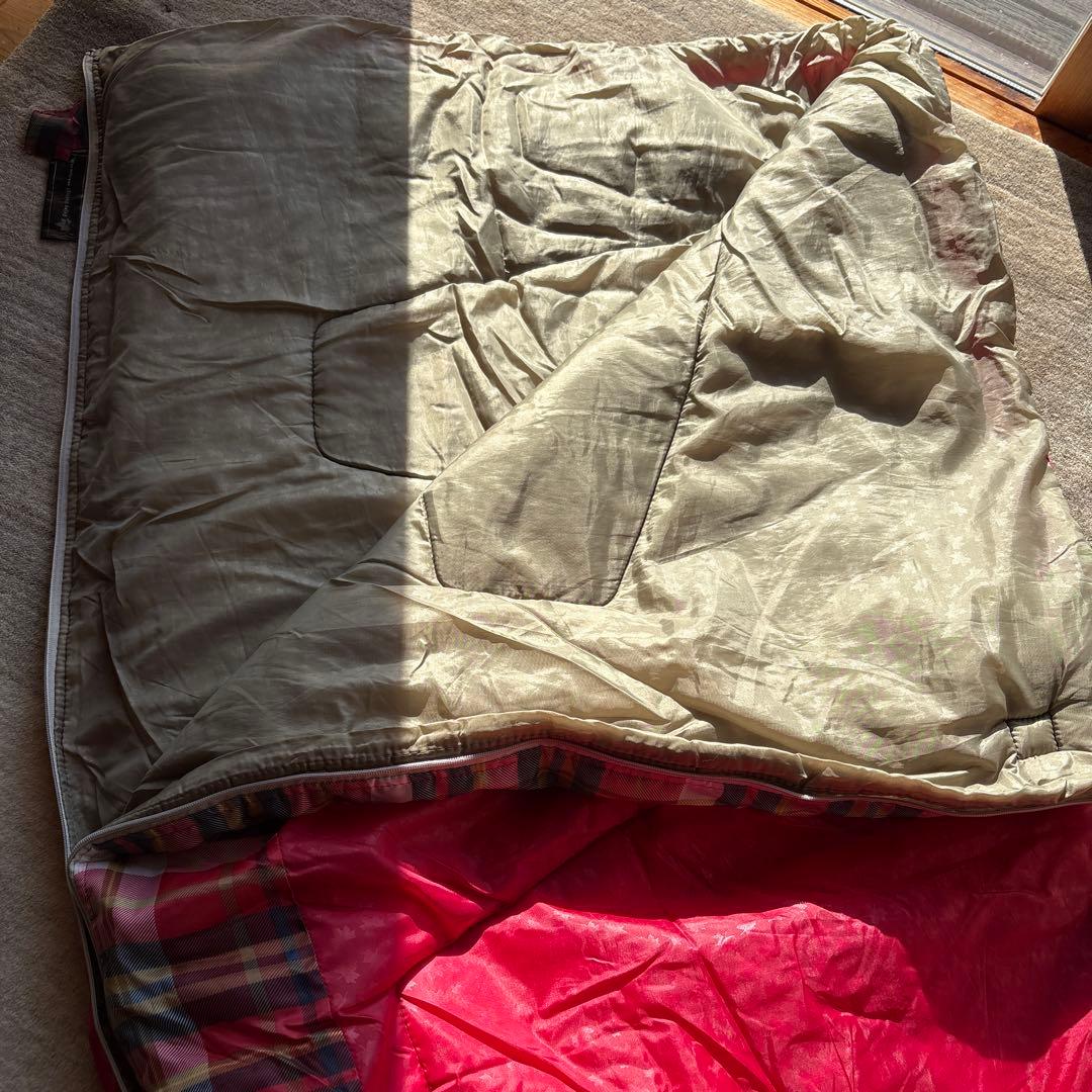 LOGOS チェック柄 スランバーシュラフ2つセット