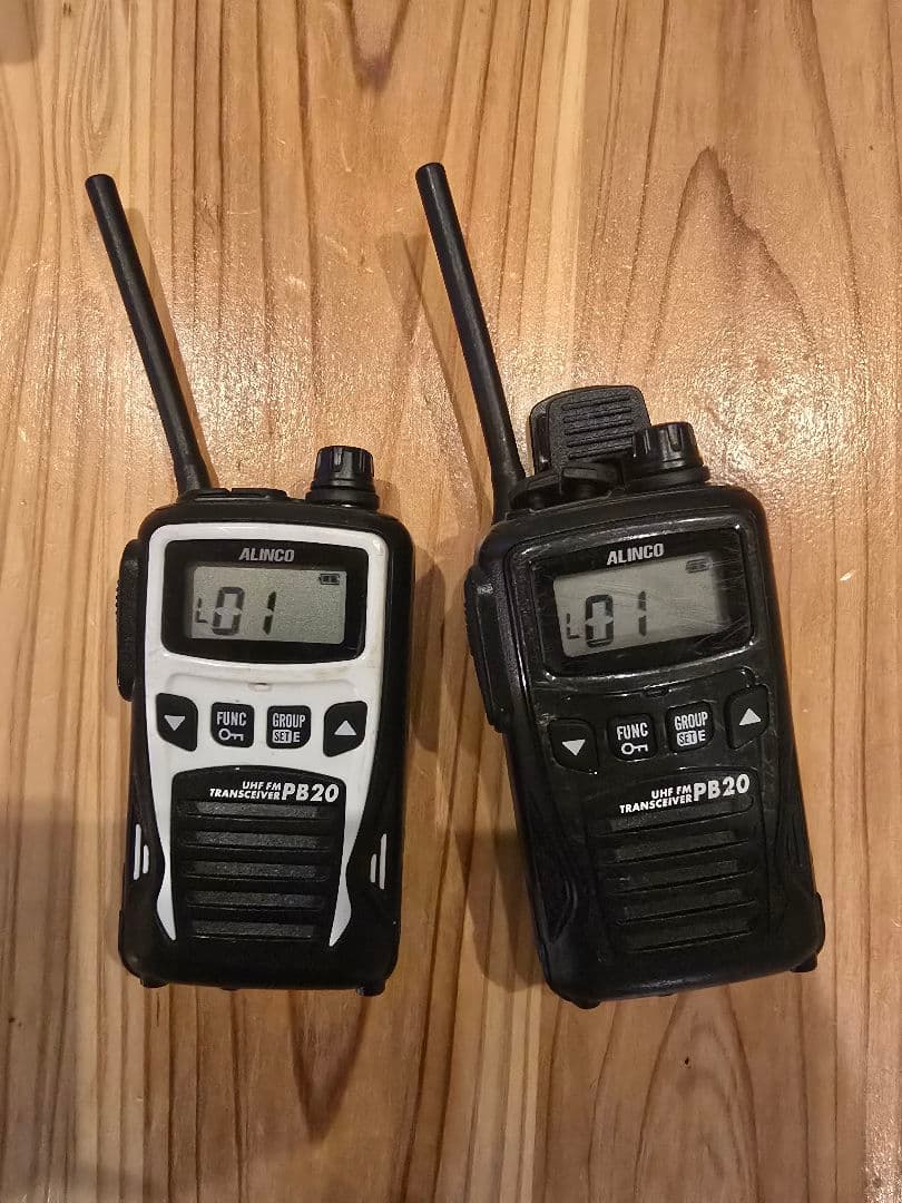 ALINCO DJ-PB20 トランシーバー 5台 まとめ売り
