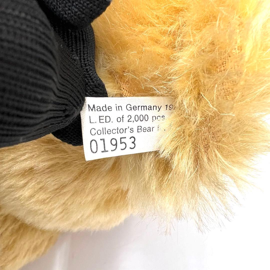 9/15Steiff シュタイフ ブリティッシュコレクターズ テディベア1907