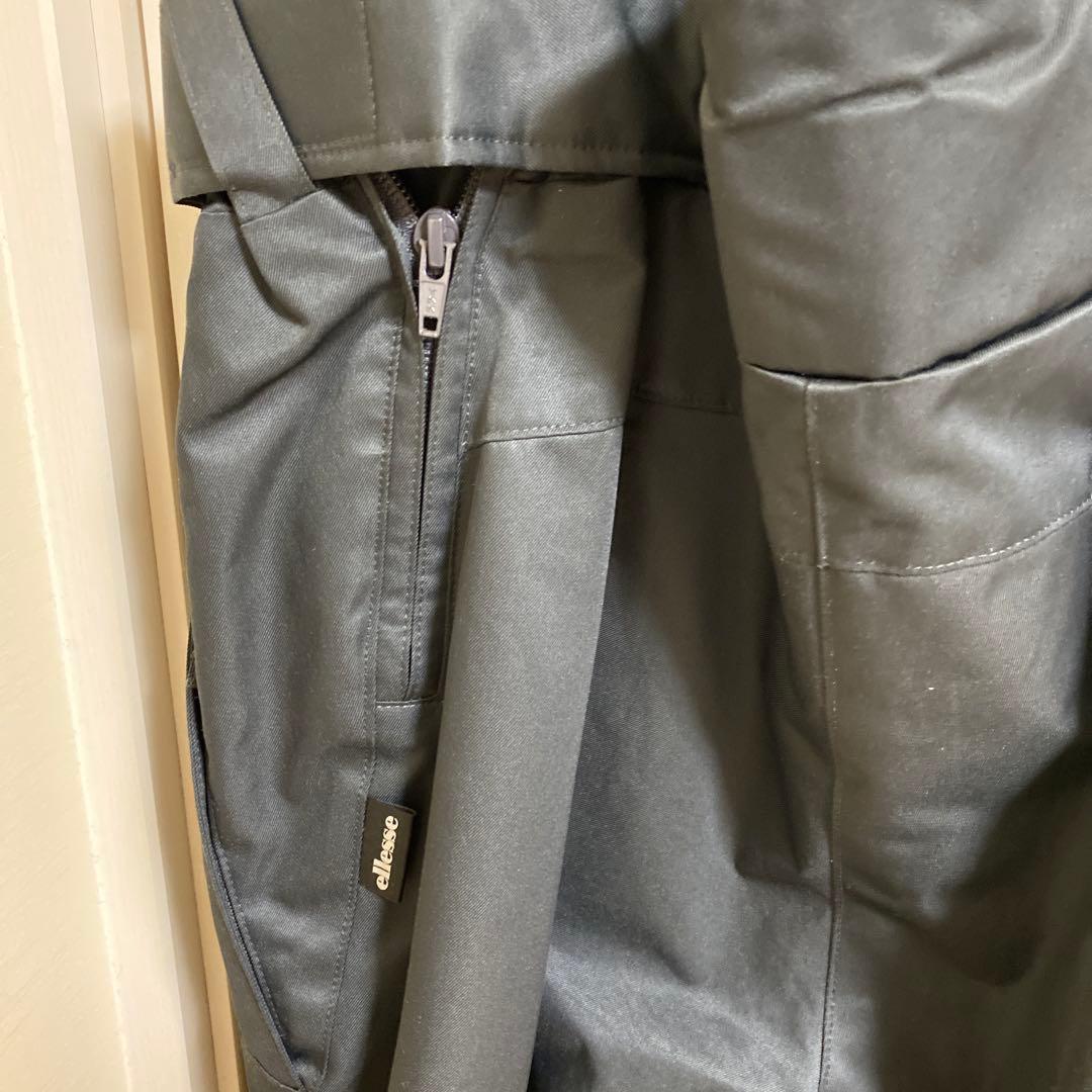 【美品】ellesse 赤 スキーウェア ニット帽付き