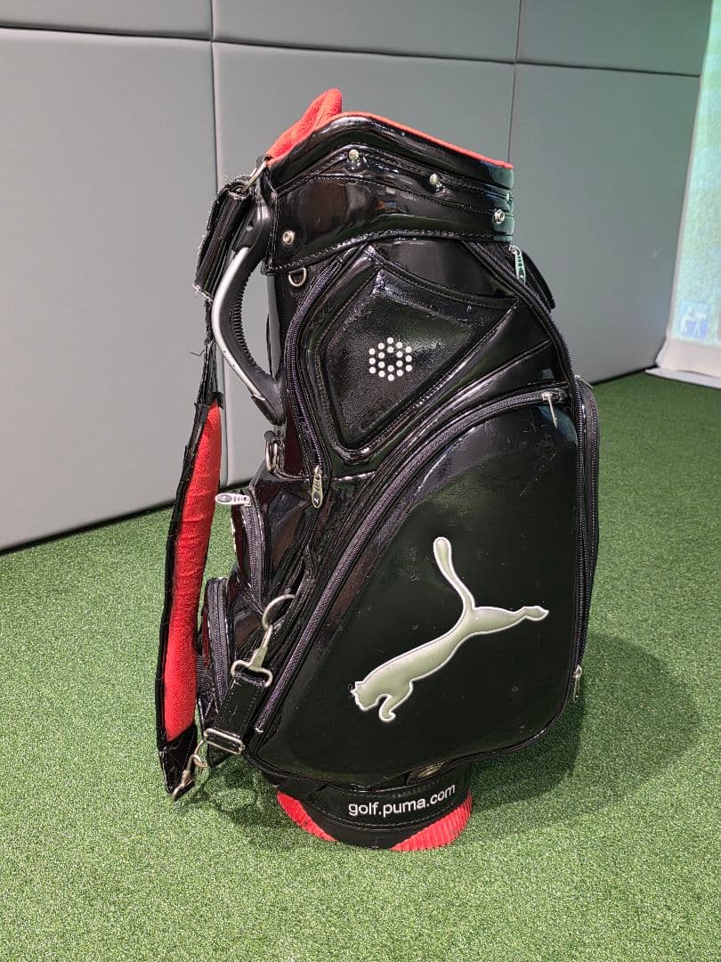 PUMA プーマ エナメル キャディバッグ CB ツアー プロフェッショナル