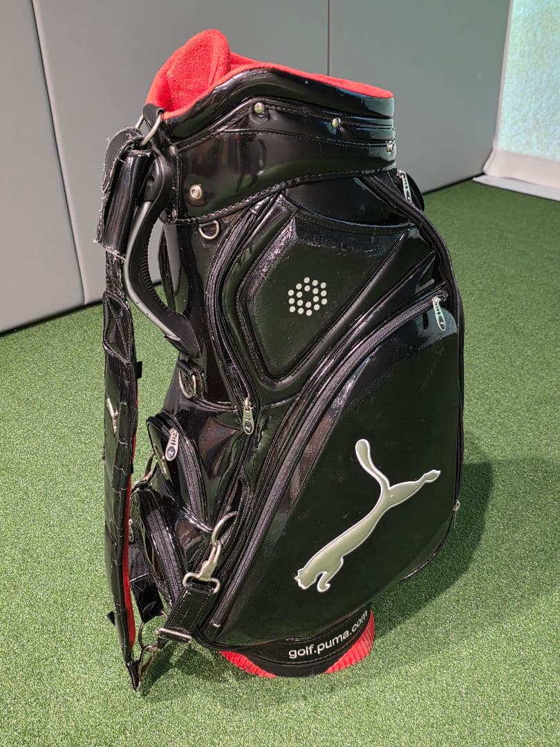 PUMA プーマ エナメル キャディバッグ CB ツアー プロフェッショナル