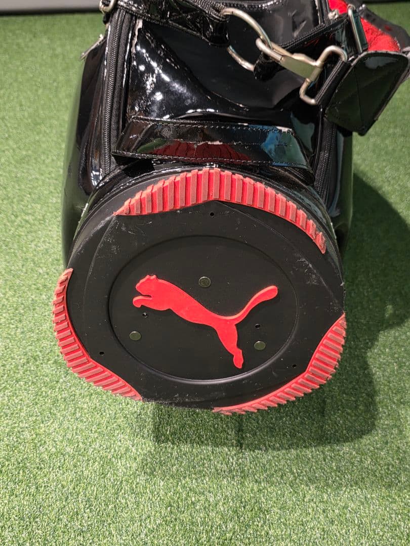 PUMA プーマ エナメル キャディバッグ CB ツアー プロフェッショナル