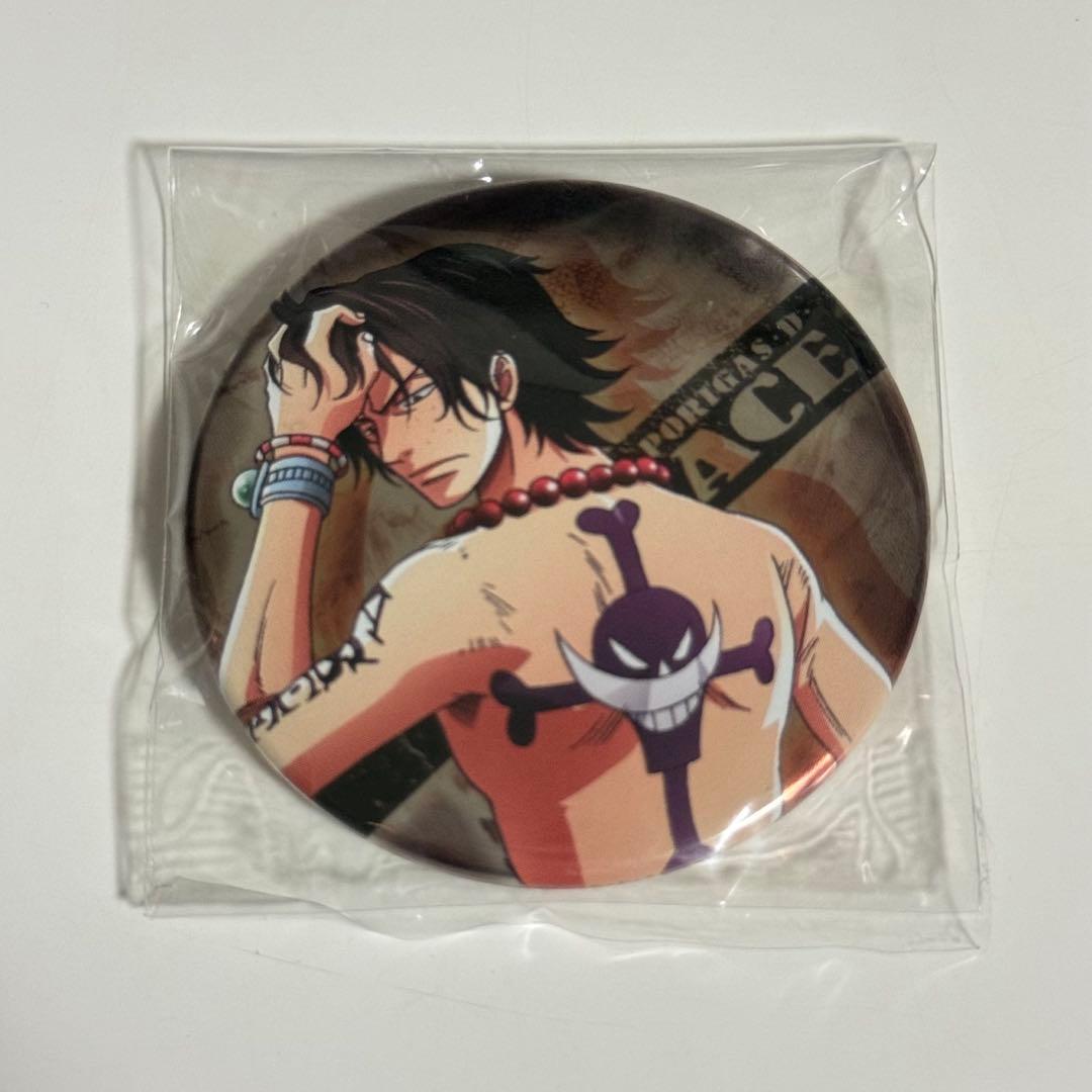 ONEPIECE キャラバッジコレクション ポートガス・D・エース 缶バッジ