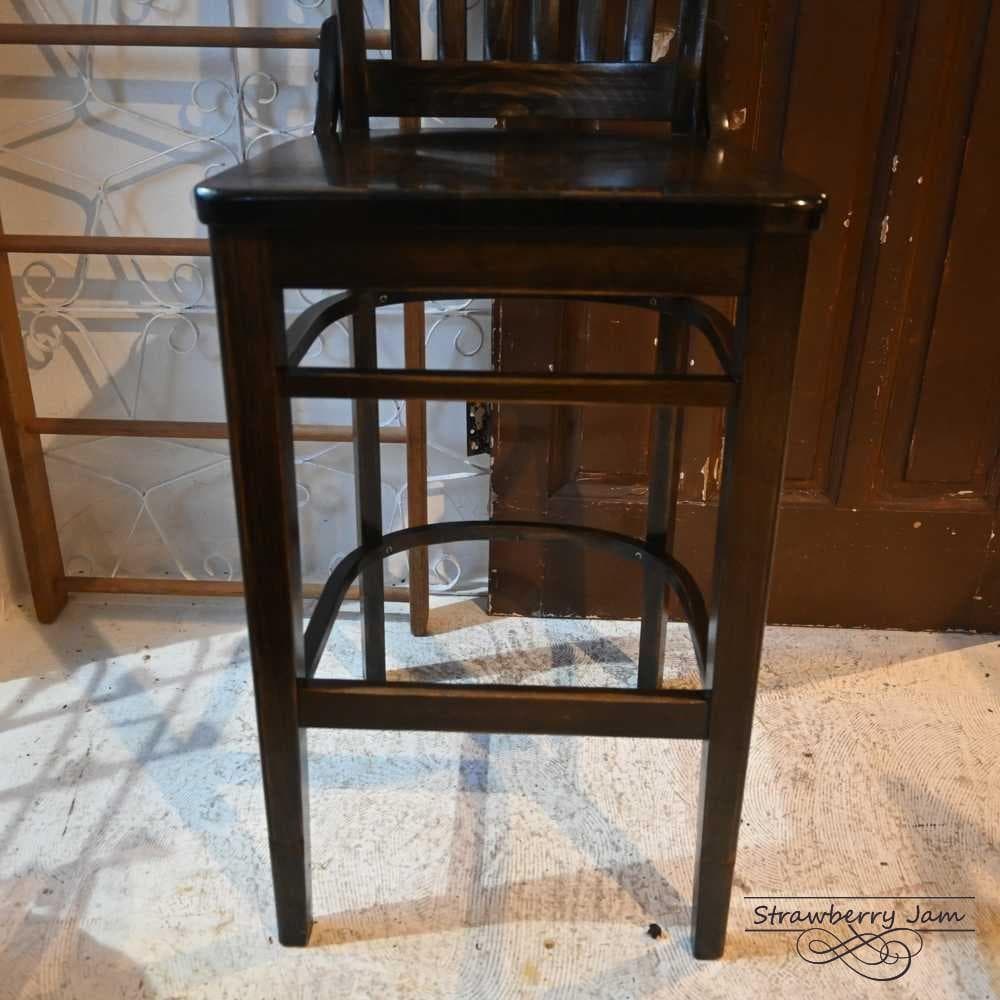 IFU-413-4 英国ヴィンテージ カウンターチェア ハイチェア BARチェア