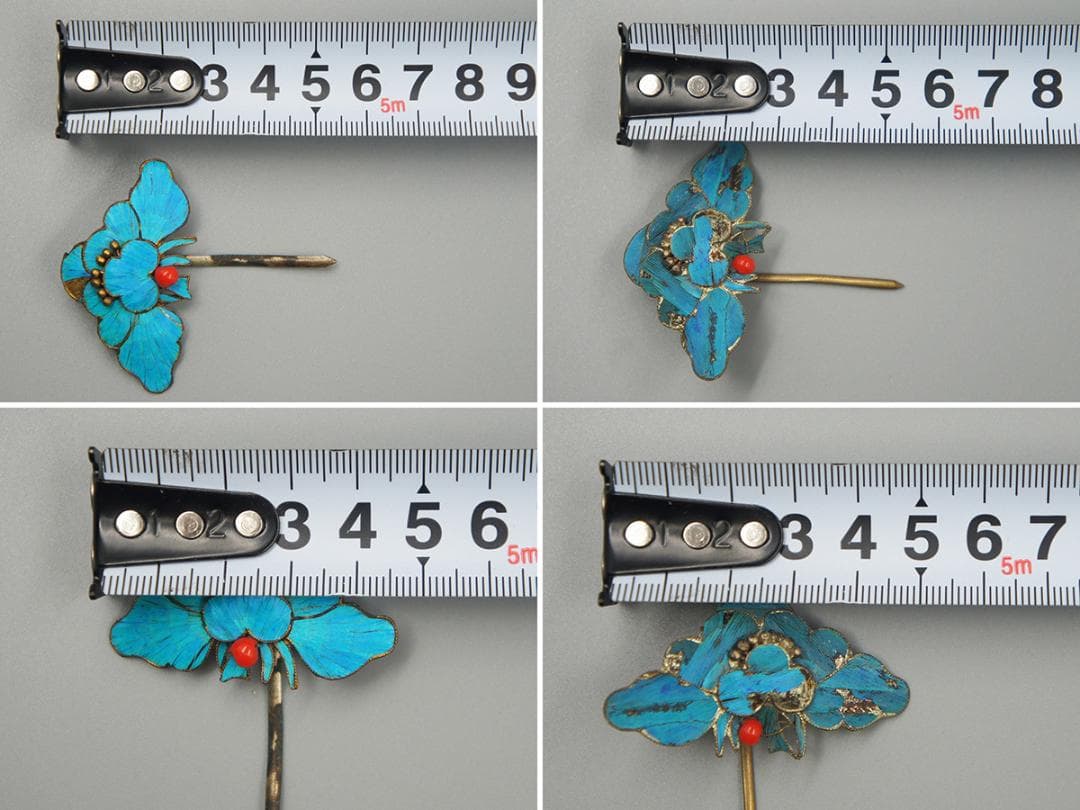 【書】　★ 文献 古中国竹簡 4本 ★　漢朝期　篆書 隷書 古代漢字　高古簡牘