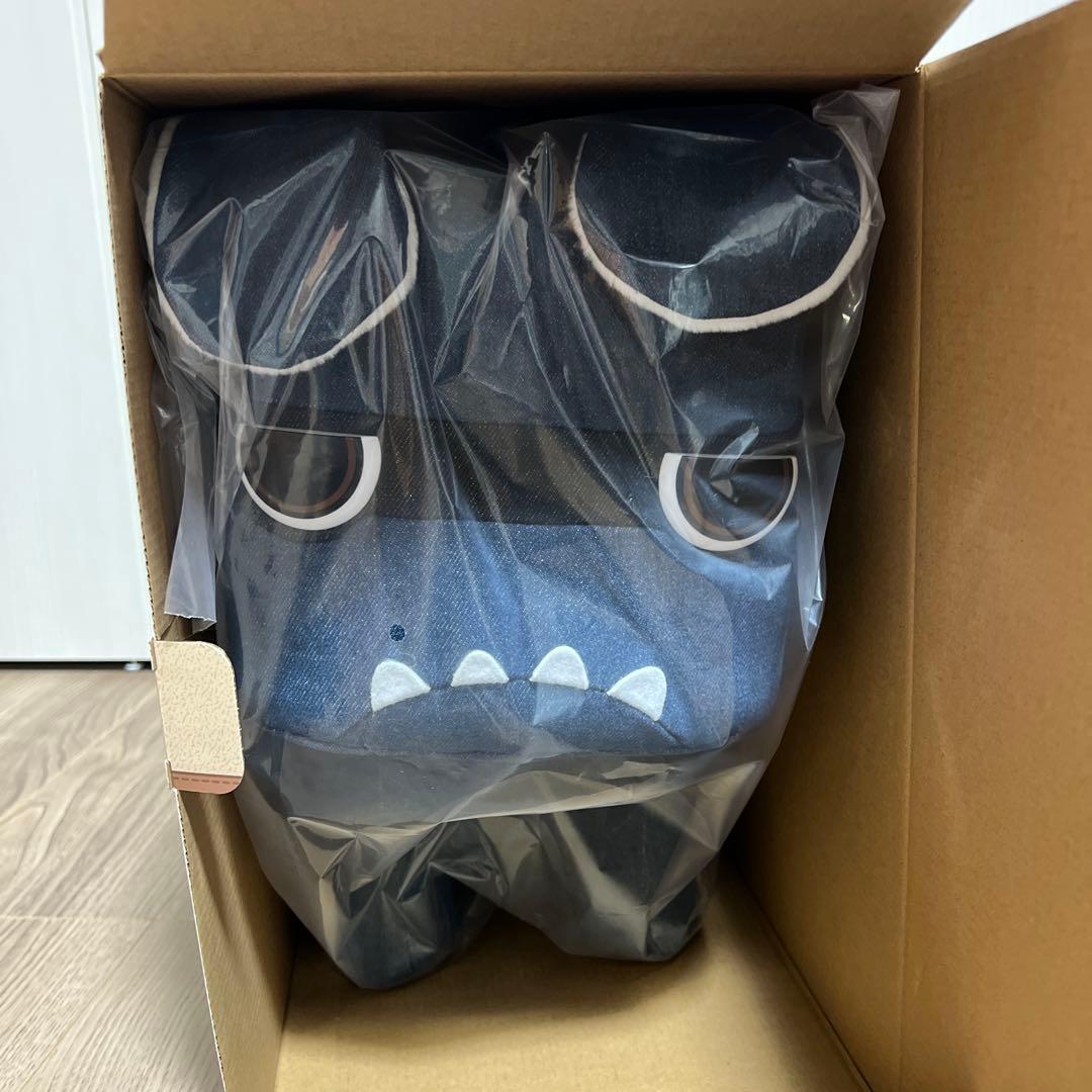 三菱　デリ丸　BIGぬいぐるみ　デニム