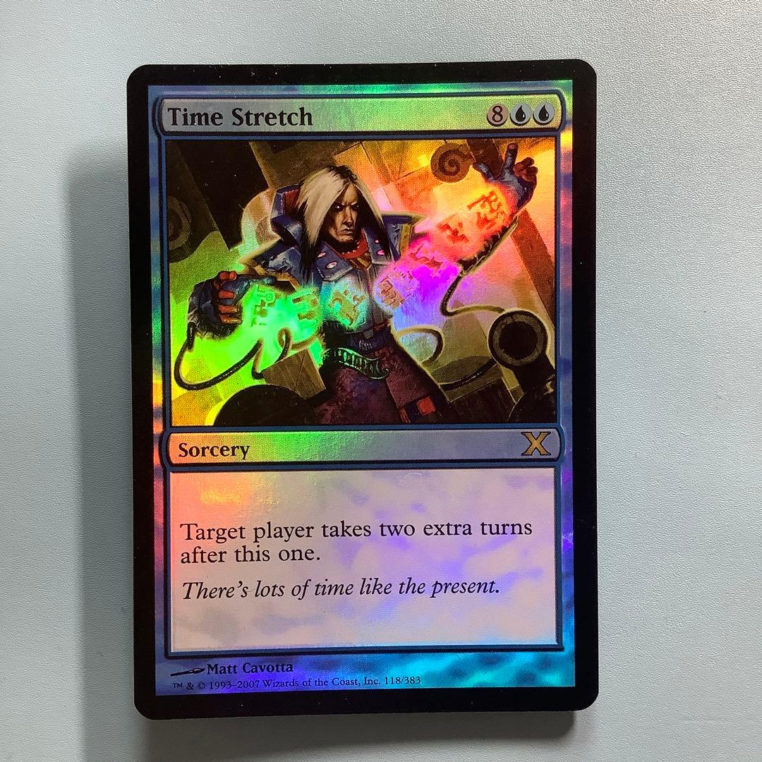 時間の伸長/Time Stretch  10ED英語foil