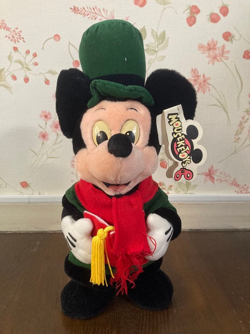 ミッキーマウス　レトロ　ぬいぐるみ　聖歌隊