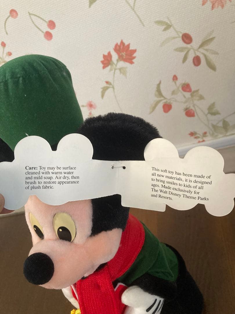 ミッキーマウス　レトロ　ぬいぐるみ　聖歌隊