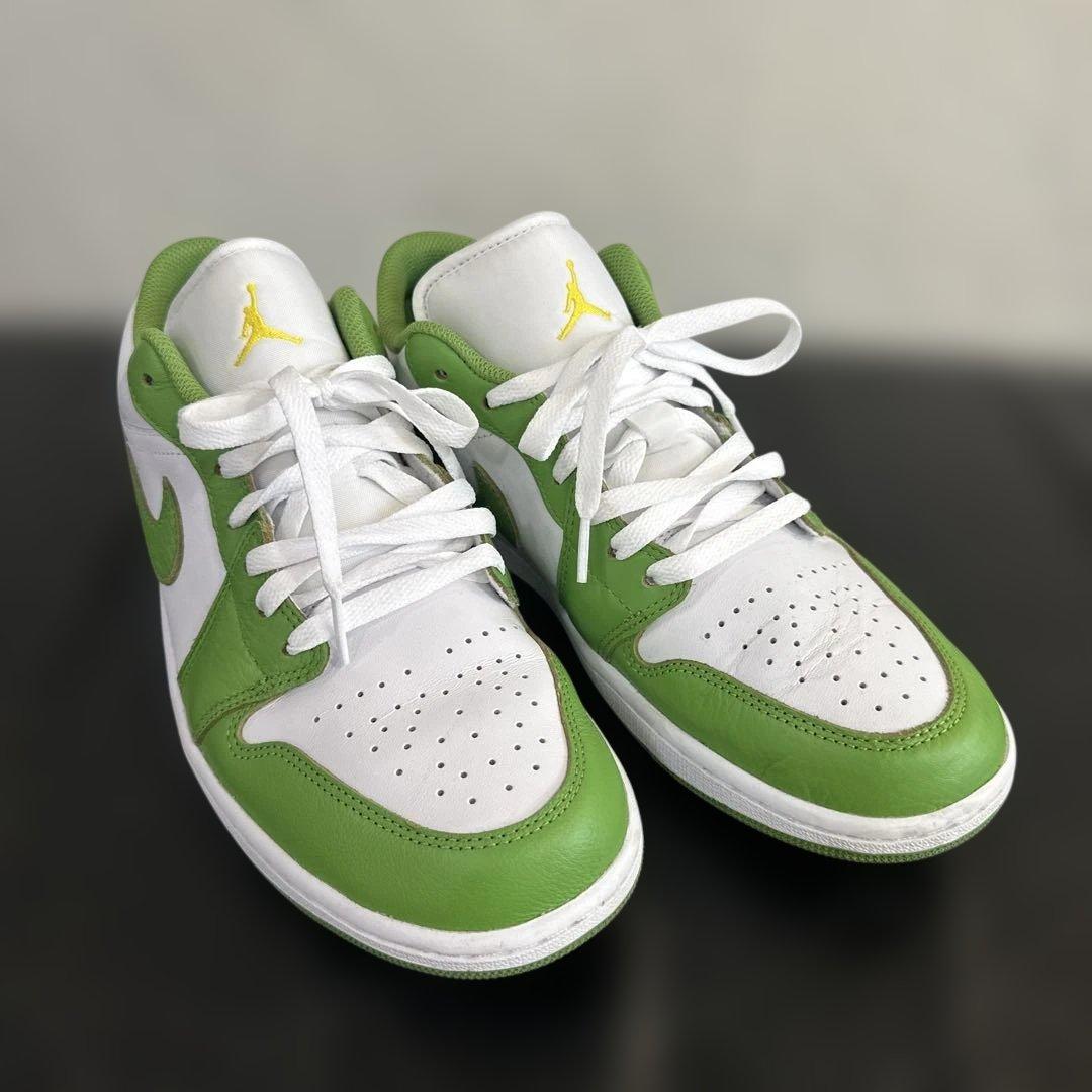 エア ジョーダン 1 ホワイト/グリーン 28.5