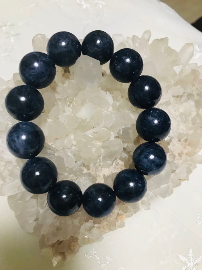 サファイア　大玉ブレスレット