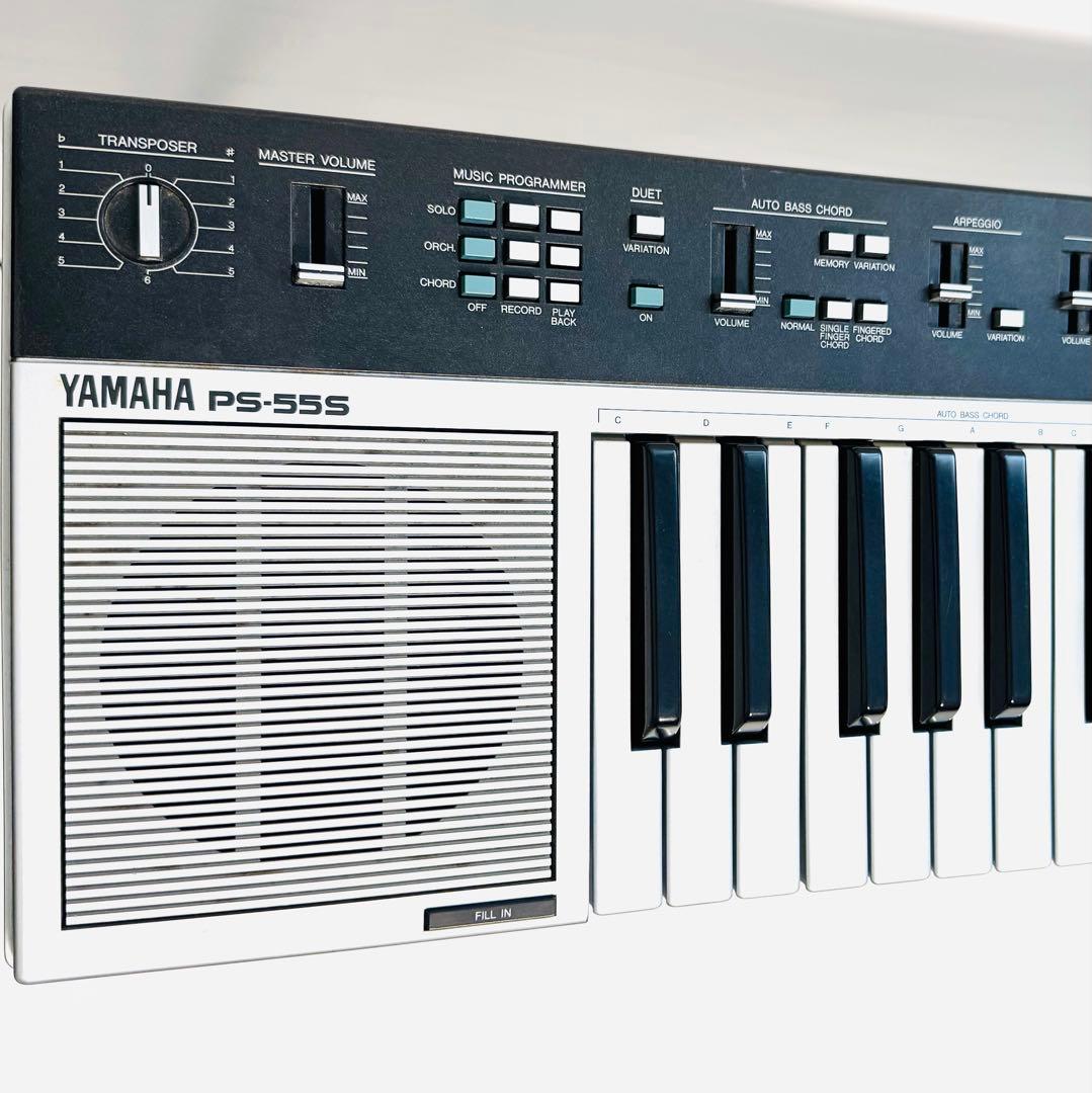 超希少 YAMAHA PS‑55S 1983年製 49鍵キーボード PS55S