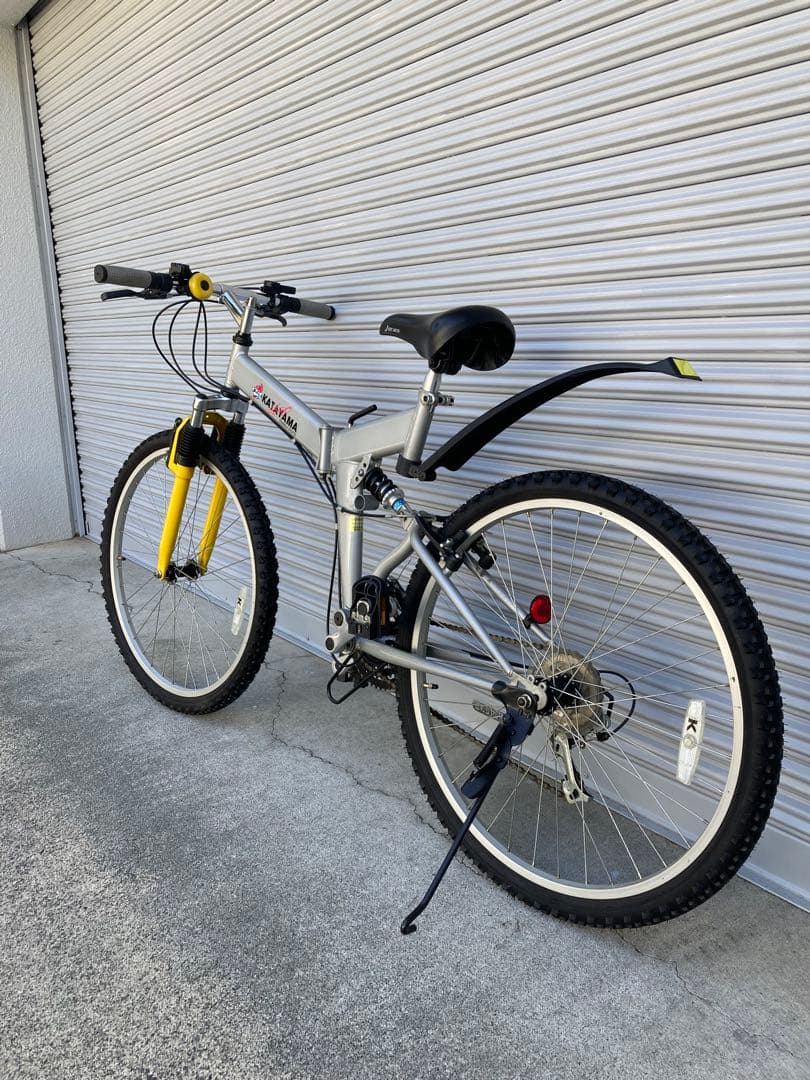 UGO片山右京モデル　折りたたみマウンテンバイク