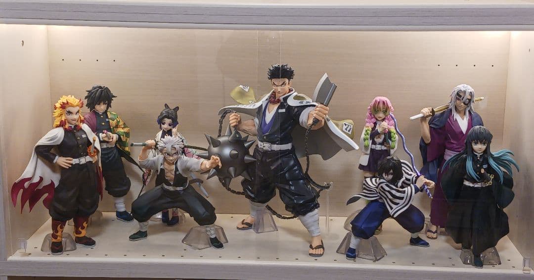 鬼滅の刃　フィギュア　一番くじ　柱9体セット　開封品