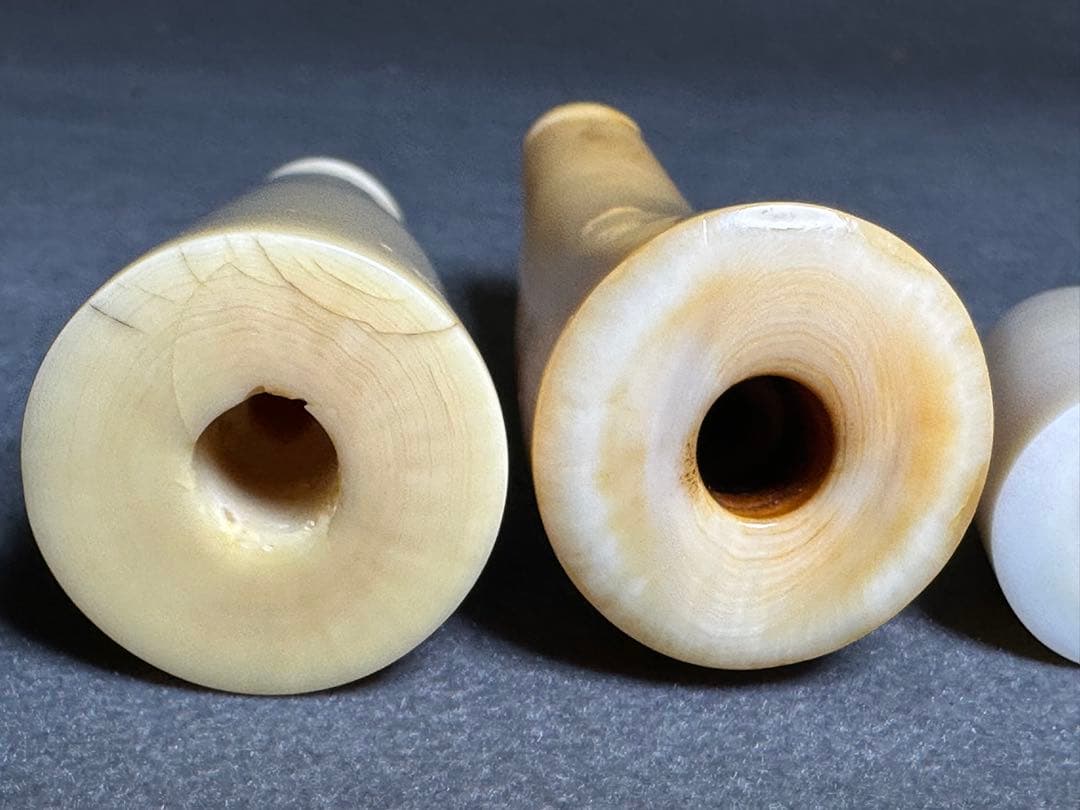 鯨歯　マッコウクジラ　煙管 パイプ　喫煙具天然素材　アンティーク　骨董