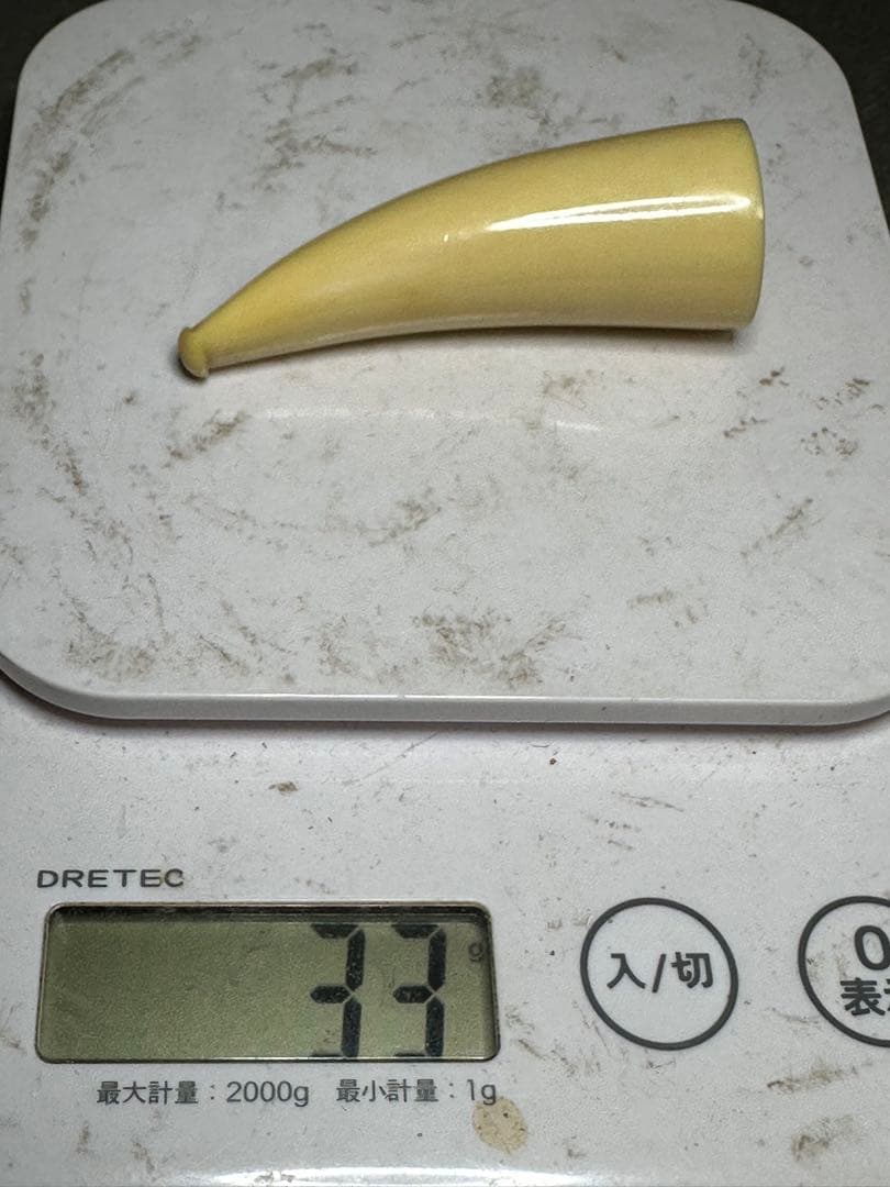 鯨歯　マッコウクジラ　煙管 パイプ　喫煙具天然素材　アンティーク　骨董