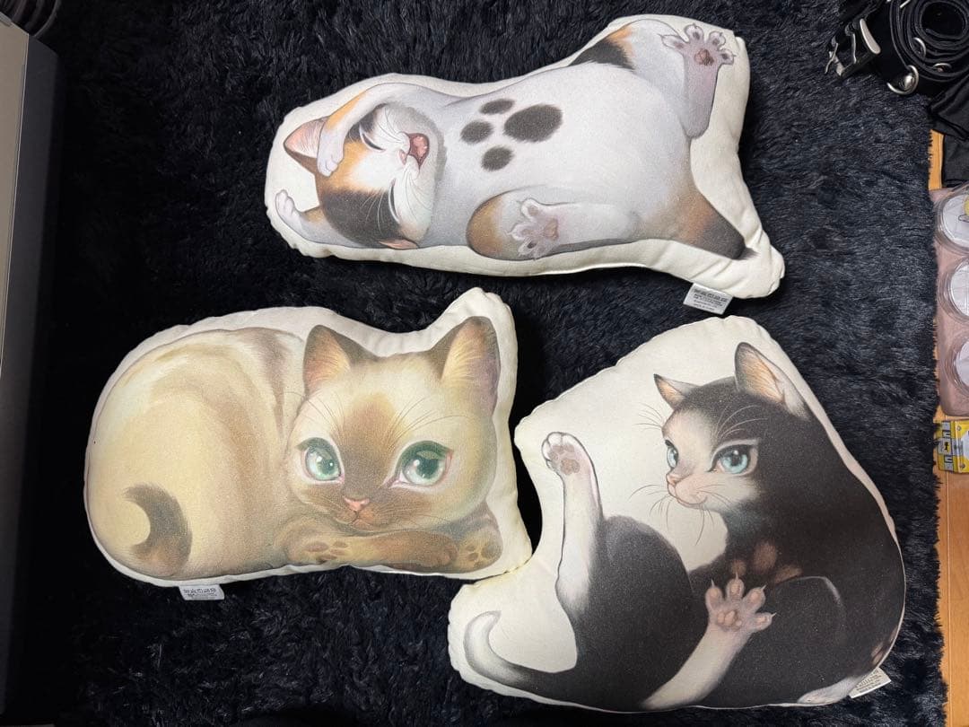 イーカプコン 限定 モンスターハンター アイルーわらわらクッション 3種類