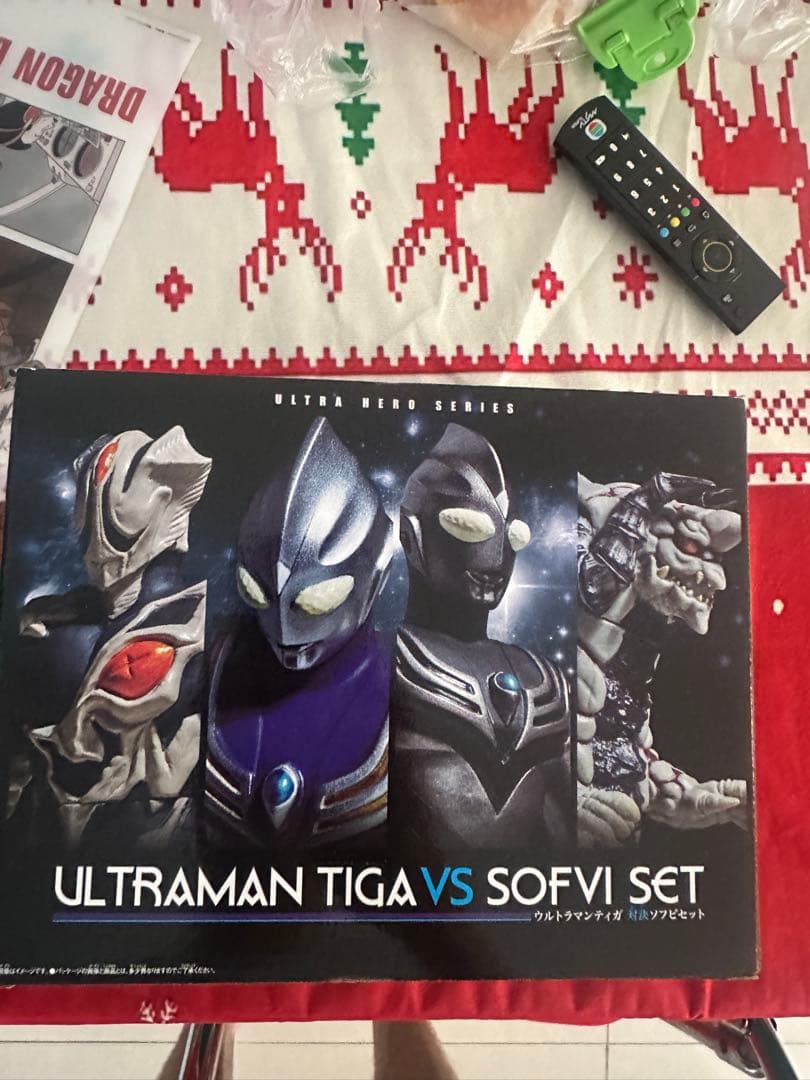 ウルトラマンティガ 怪獣ソフビ ティガダーク キリエロイド シルバゴン 中国限定