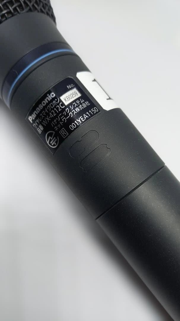PANASONIC WX-4212C 800MHz ワイヤレスマイク 動作品①