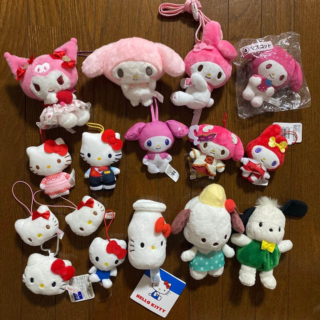 サンリオ　ぬいぐるみ　マスコット　まとめ売り