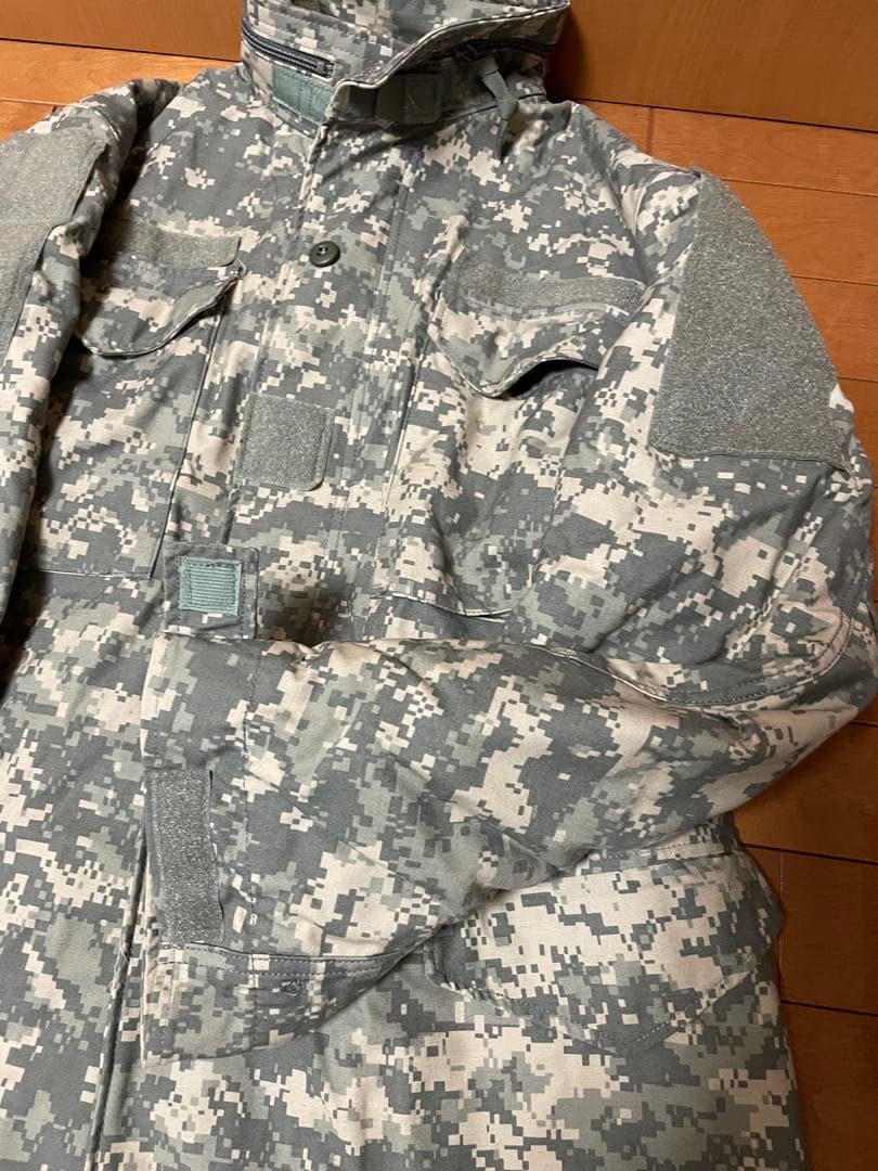 キルトライナー付　M-65 フィールドジャケット　フード内蔵　米軍