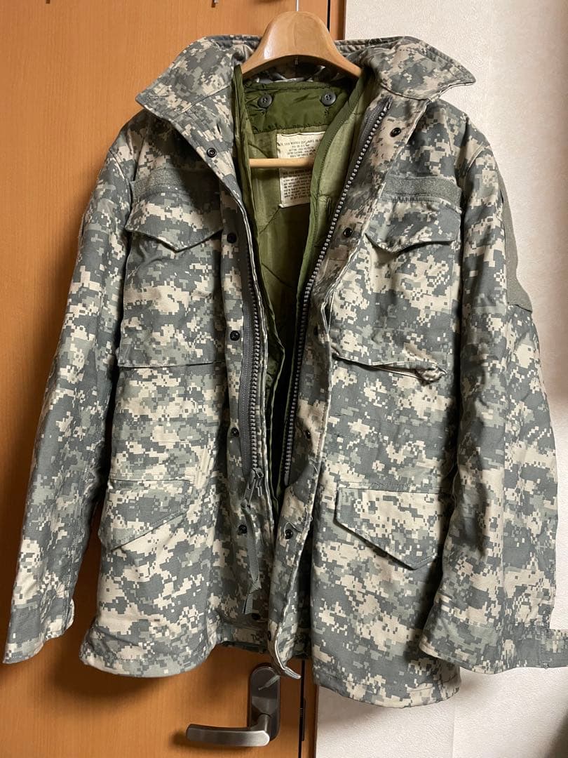 キルトライナー付　M-65 フィールドジャケット　フード内蔵　米軍