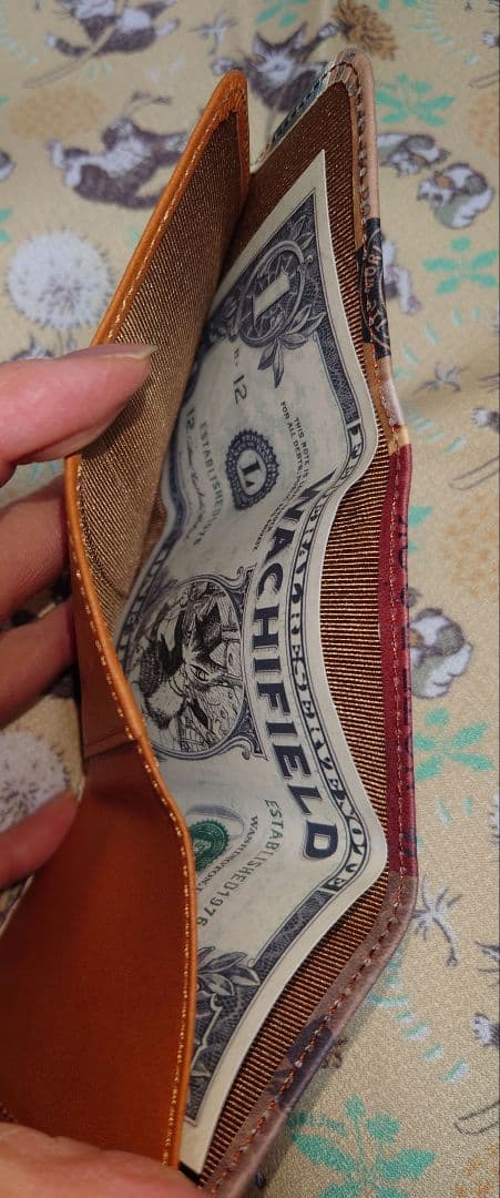 【わちふぃーるど】Ｗｅｂ極小三つ折り財布　Ｄ＆Ｃ【ダヤン】