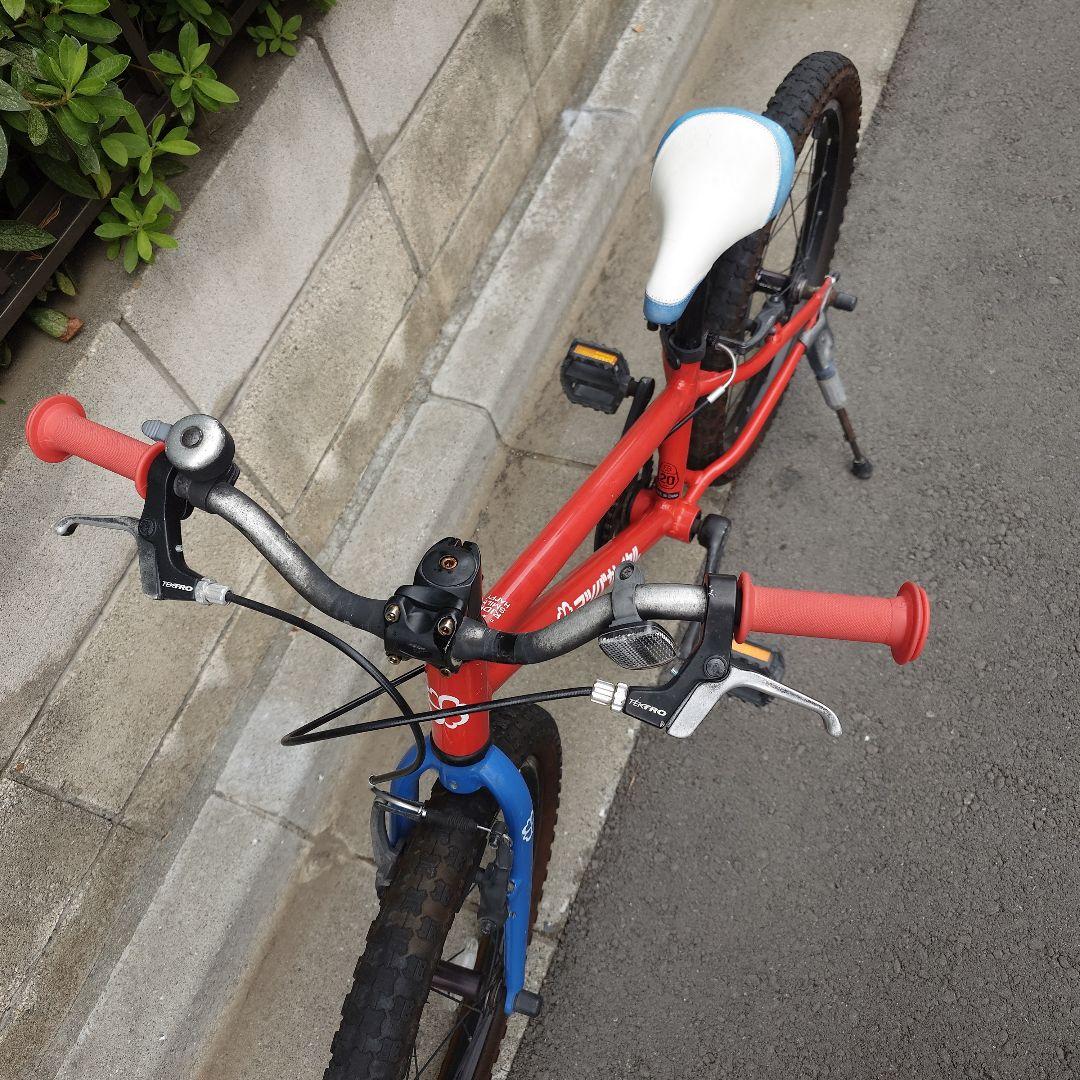 【手渡し　東京】ヨツバサイクル　20インチ　レッド