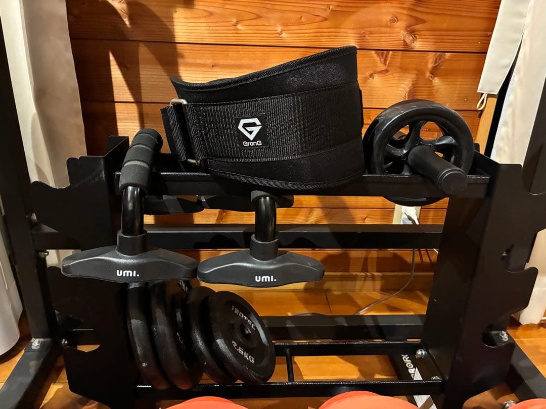 【約半額】ホームジム一式！ワサイ ハーフラック アイロテック 他 現物確認必須！