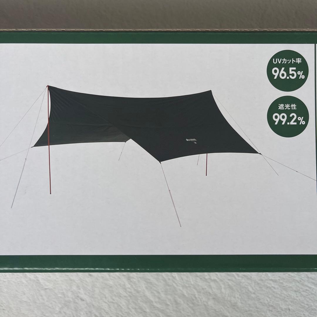 【新品未使用】ロゴス LOGOS Black UV ヘキサタープ 5750-AI