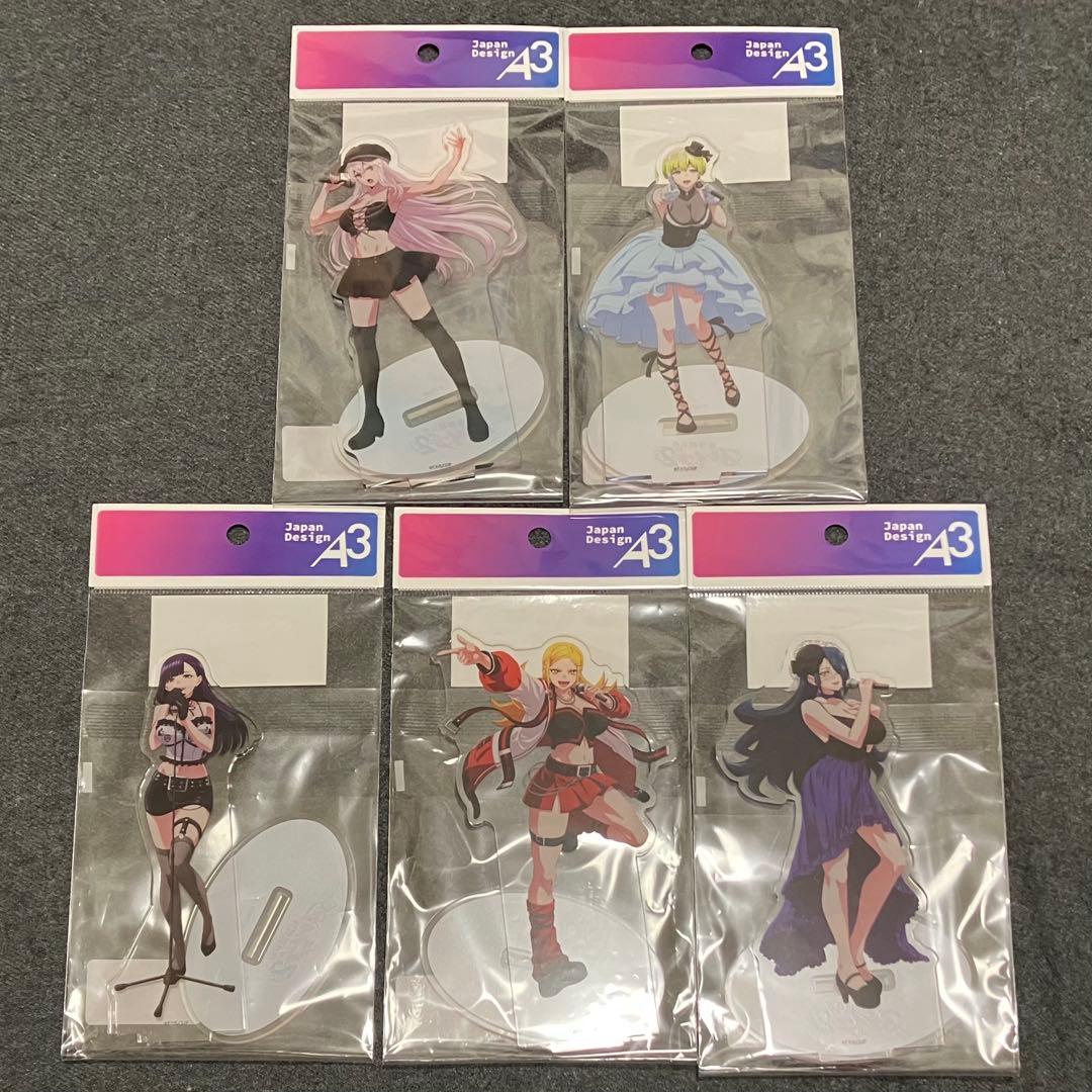 魔都精兵のスレイブ　カラ鉄コラボ　アクリルスタンド　5種セット