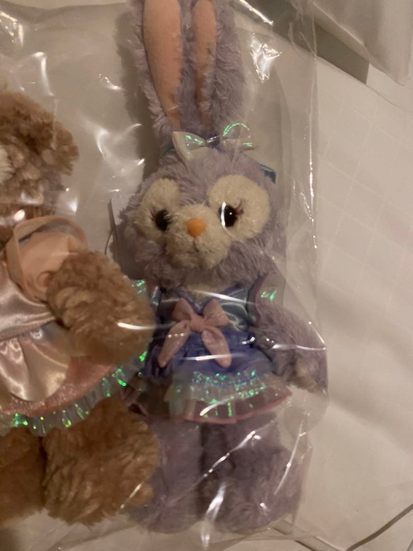 ダッフィー20周年 カラフルハピネス ポージープラッシー バケパ ディズニー