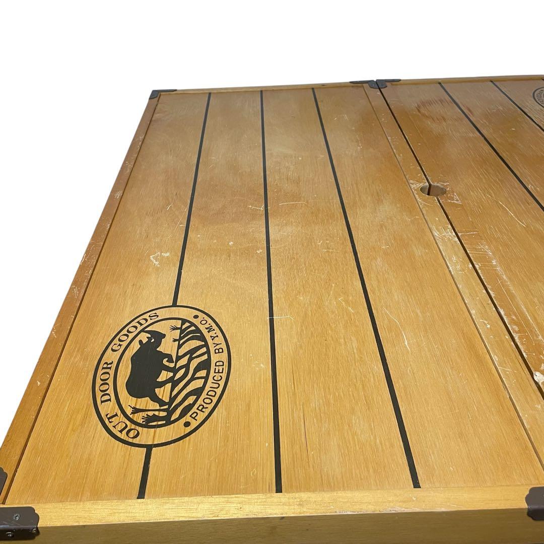 ウッドピクニックテーブル キャンプ キャンプテーブル ビンテージ テーブルセット