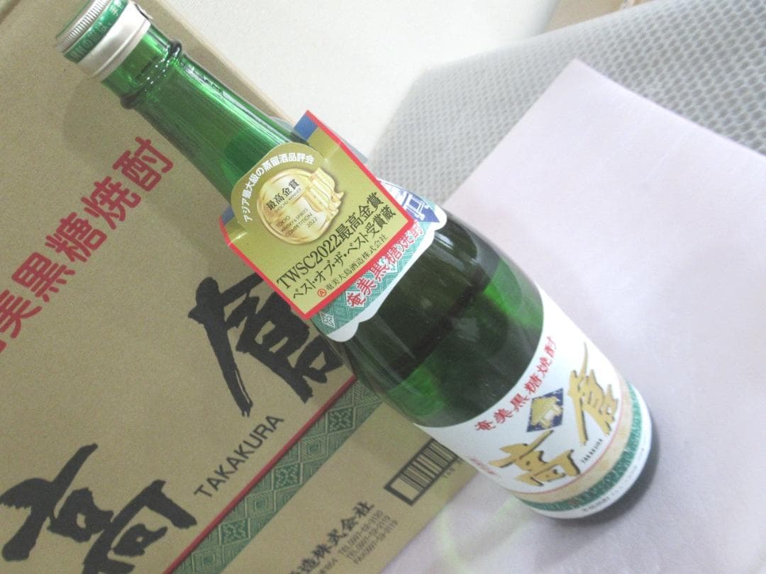 1800ml ×6本セット★奄美大島酒造 高倉　奄美黒糖焼酎　30度　2022