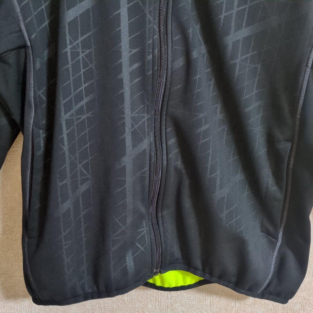 ミズノ 限定ウェアー ミズノプロ テックシールド 長袖パーカー L 黒