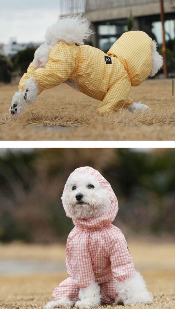 SSOOOK ソーク チェックカバーオール MLサイズ オリーブグリーン