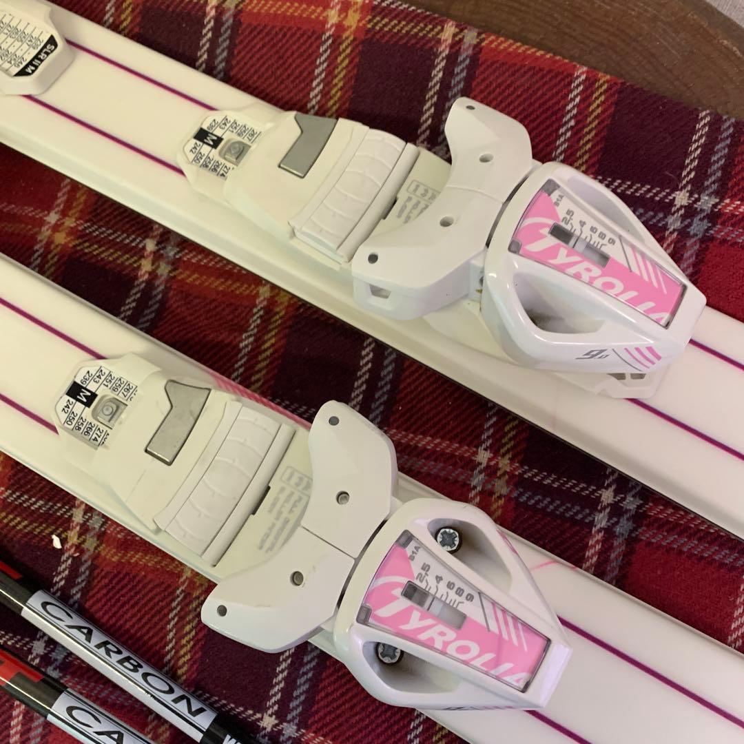 女性用スキーセットHEAD スキー板