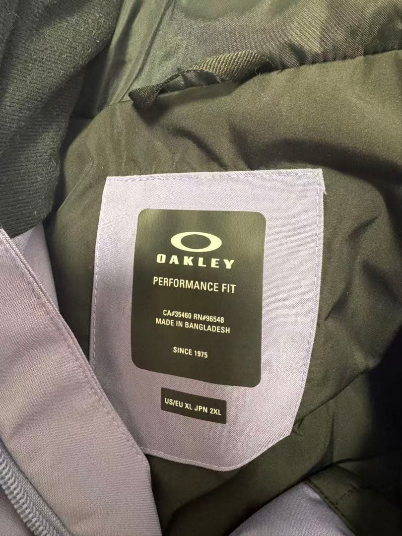 中古！OAKLEY スノーボードウェア ブラック2XL
