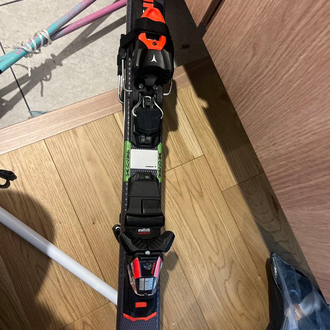 スキー板　ATOMIC Slavor3 148cm 100cmストック付
