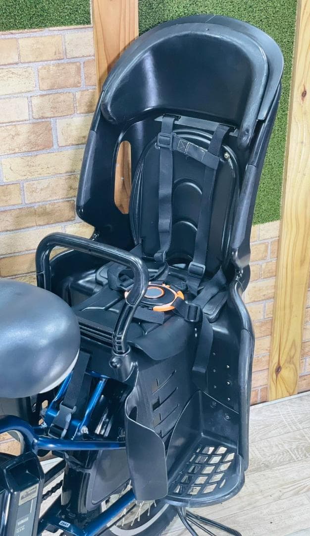 限定価格 大容量モデル ブルー系 ヤマハ　子供乗せ電動アシスト自転車 H2841