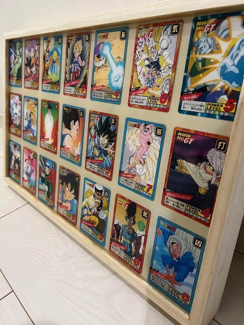 ★ドラゴンボール　ミニテーブル　折りたたみ　カード　名場面 インテリア