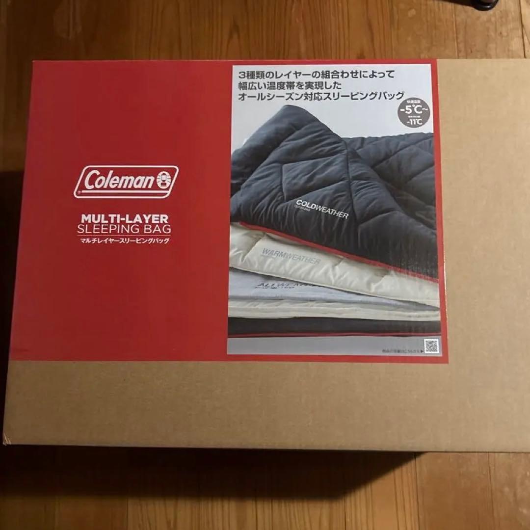 Coleman 新品未開封マルチレイヤースリーピングバッグコールマン寝袋②