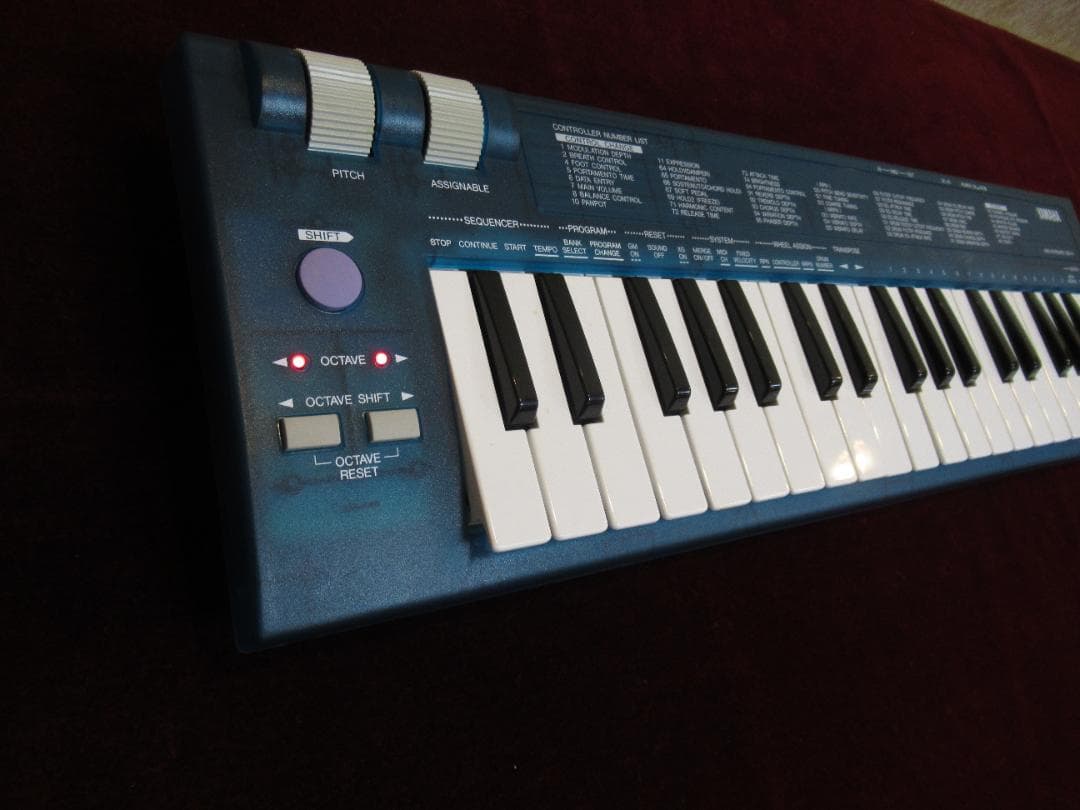 YAMAHA MIDIキーボード CBX-K1B　スケルトン