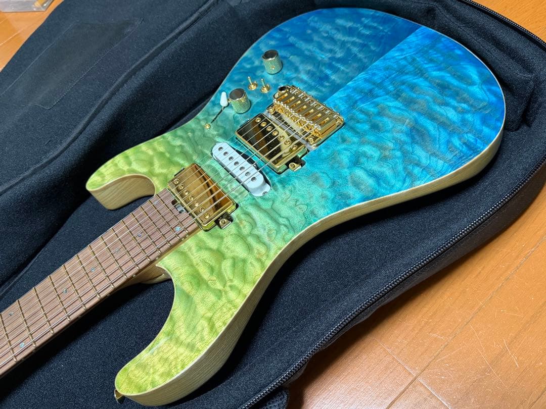 国産ブランド infinite guitar 7弦エレキギター ミディアム