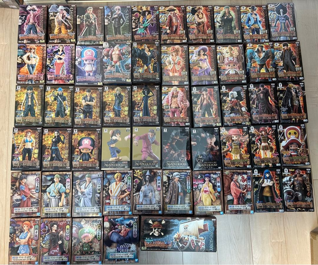 未開封　まとめ売り　ワンピース　フィギュア　グラメン　麦わらの一味