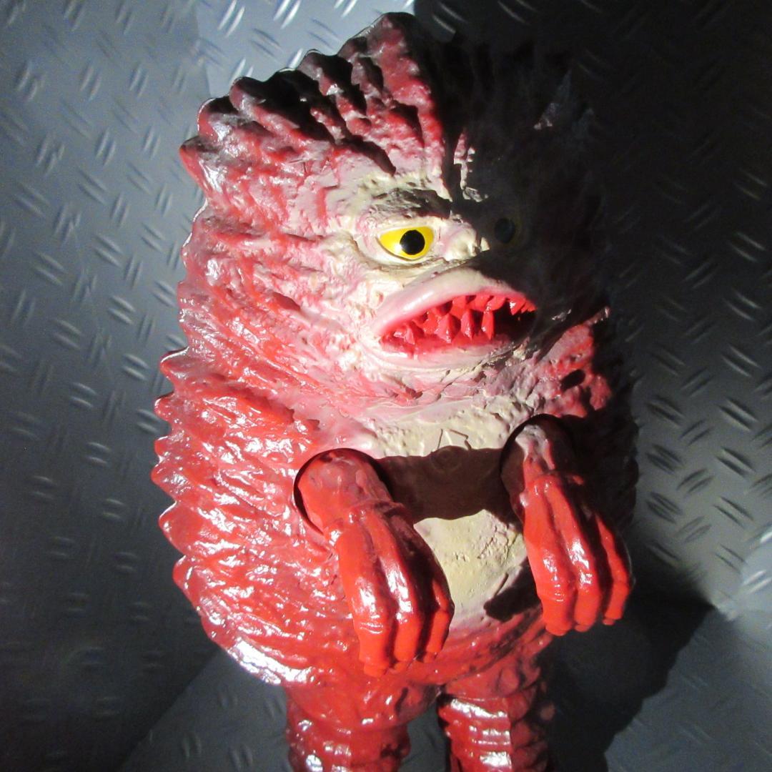 ★ソフビ◇(赤)ガラモン◇プレゼント品★ノスタルジックヒーローズ◇電動怪獣倶楽部